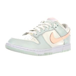 Nike Dunk Low Barely Green Sneakers,Size 8